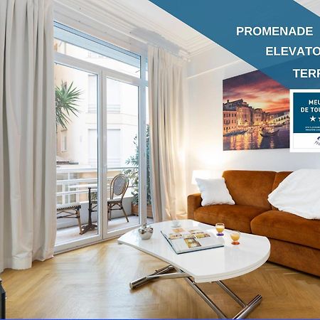 Apartament Promenade, 2Pieces Chic Et Clim Avec Terrasse Nicea Zewnętrze zdjęcie