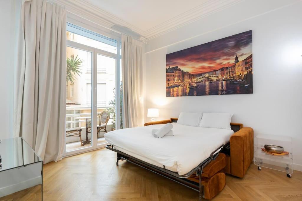 Apartament Promenade, 2Pieces Chic Et Clim Avec Terrasse Nicea Zewnętrze zdjęcie